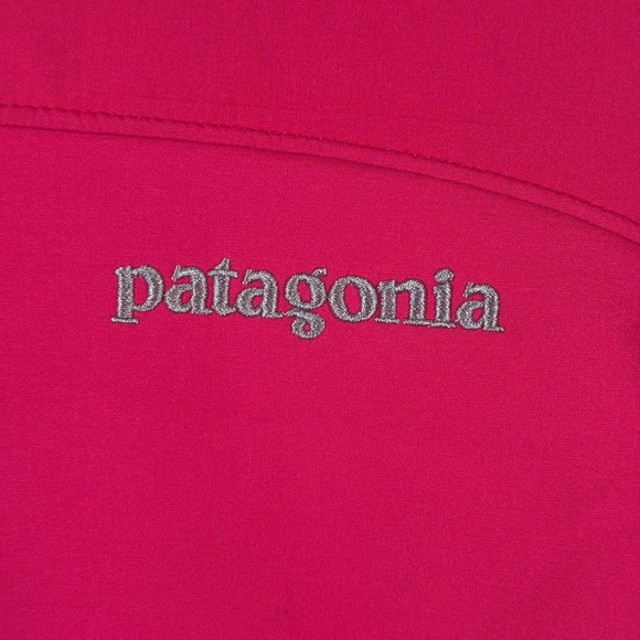 Patagonia Adze Softshell Jacket Sz Small Jeweled Berry Wind Block H2O Resistant - Picture 10 of 14
